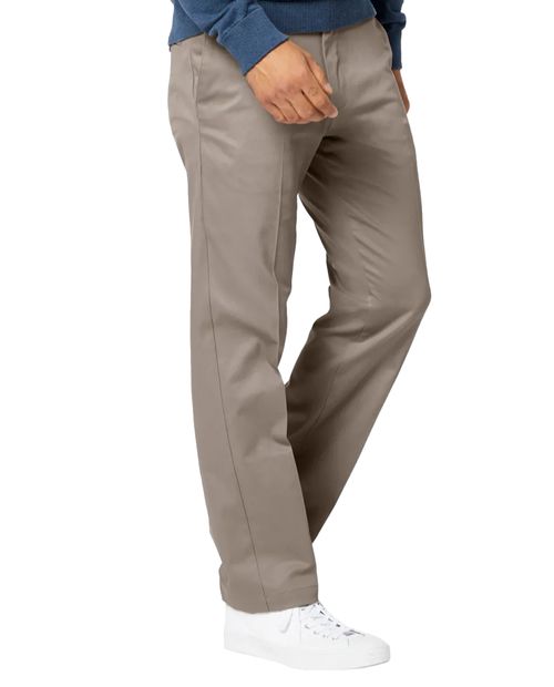 Pantalón chino Dockers khaki sólido para hombre