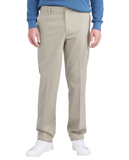Pantalón chino Dockers beige sólido para hombre