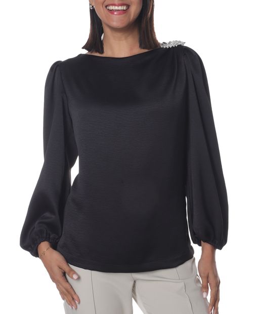 Blusa Marcella formal manga larga para mujer