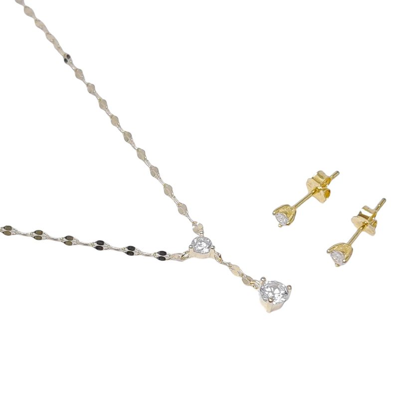 104648539-Set-de-aretes-y-cadena-con-dije-de-plata-2mm--16--para-mujer
