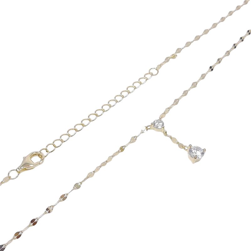 104648539-Set-de-aretes-y-cadena-con-dije-de-plata-2mm--16--para-mujer