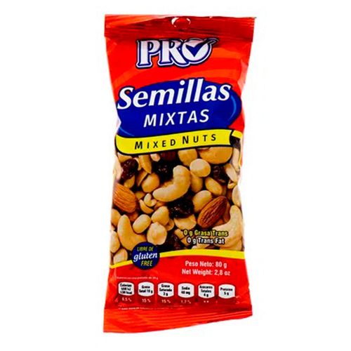 Snack salado - PRO Semillas mixtas 80g