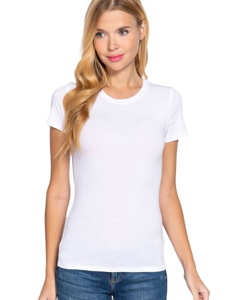 Camiseta Active Basic manga corta para mujer