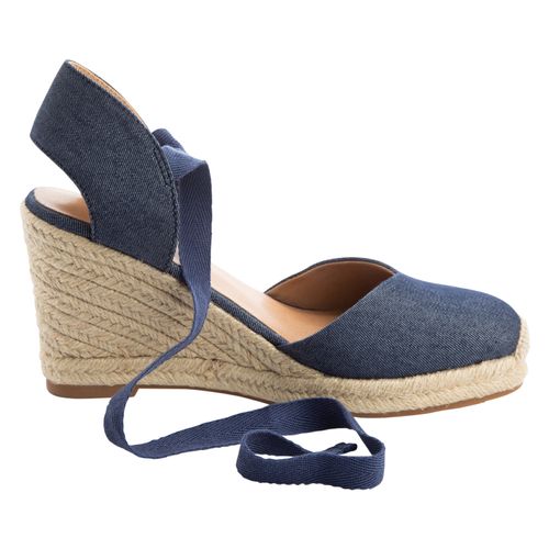 Sandalias Martina con taco tipo cuña para mujer