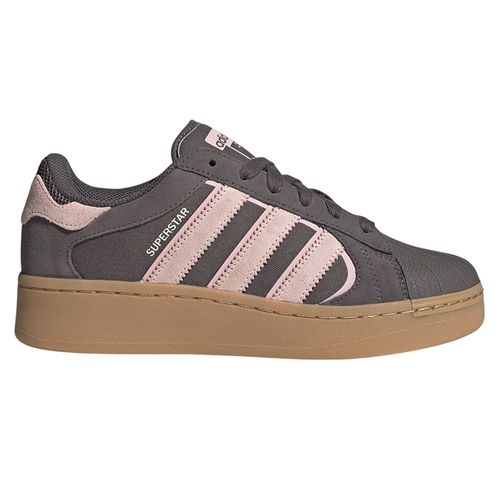 Zapato Adidas Originals Superstar XLG casual café para mujer