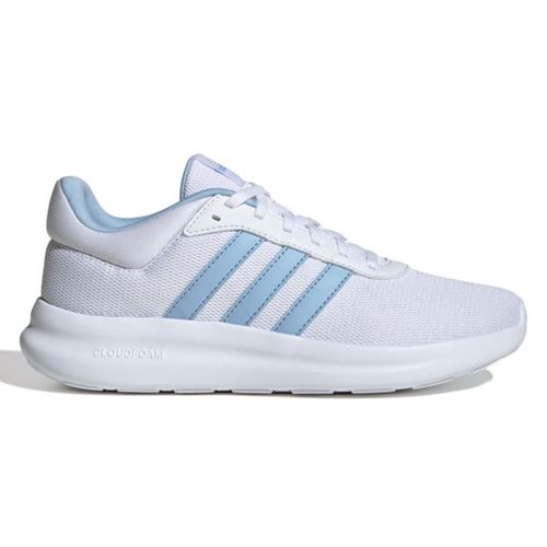 Zapato casual Adidas Lite Racer color blanco para mujer