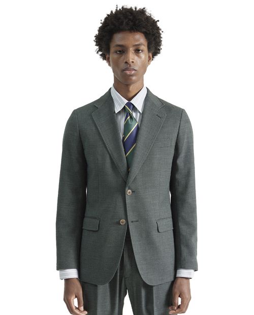 Blazer formal PuroEGO verde heather para hombre