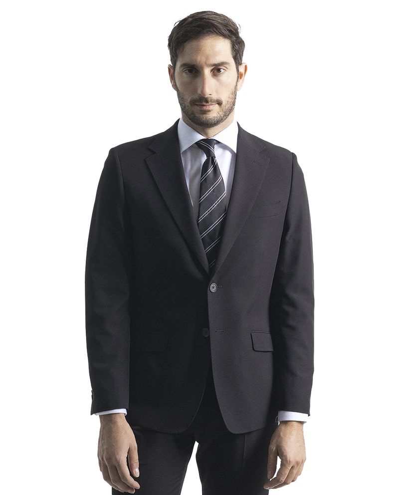 104784821-Blazer-formal-PuroEGO-slim-fit-negro-solido-para-hombre