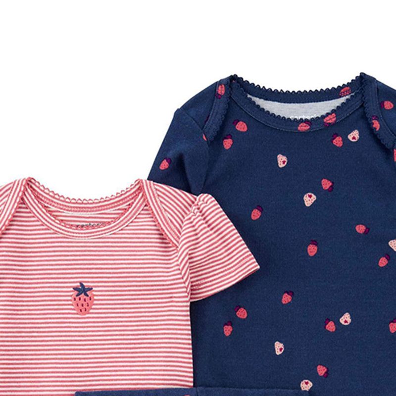Conjunto-de-3-piezas-multicolor-con-estampado-de-fresas-para-bebe-niña
