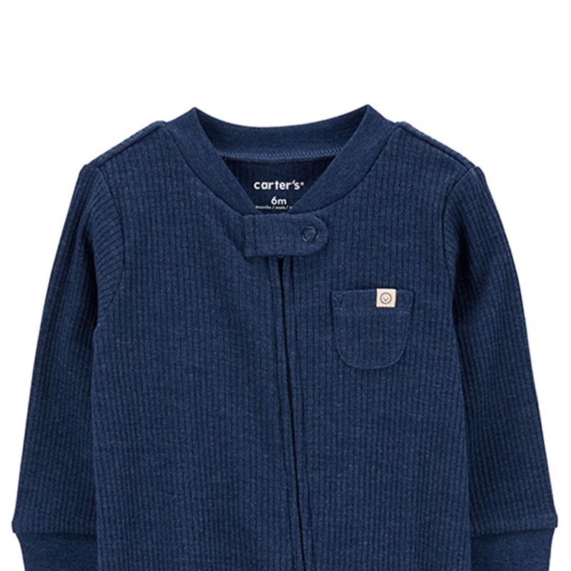 Pijama-azul-solido-para-bebe-niño