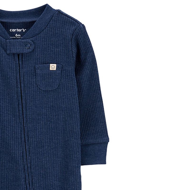 Pijama-azul-solido-para-bebe-niño
