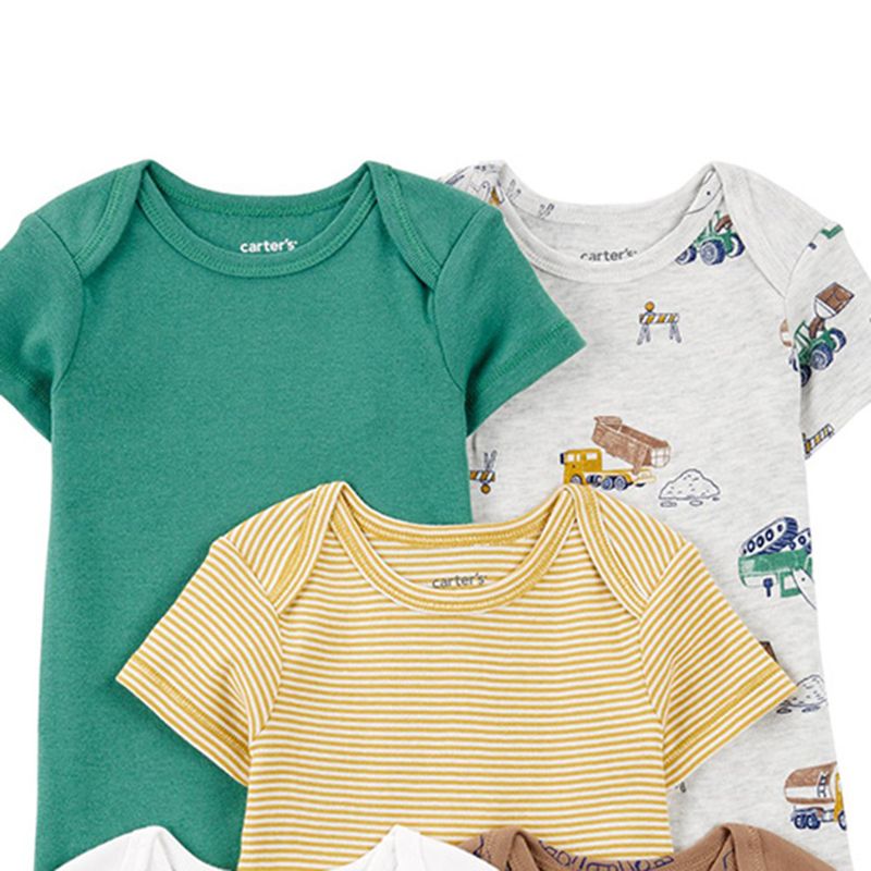 Set-de-5-mamelucos-multicolor-con-estampado-para-bebe-niño