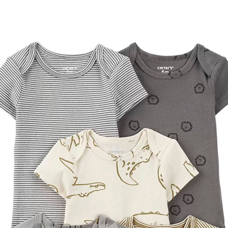 Set-de-5-mamelucos-multicolor-con-estampado-de-animalitos-para-bebe-niño