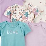 Set-de-5-mamelucos-multicolor-con-estampado-de-flores-para-bebe-niña