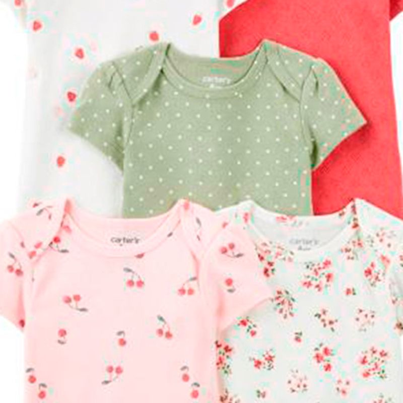 Set-de-5-mamelucos-multicolor-con-estampado-de-flores-para-bebe-niña