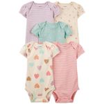 Set-de-5-mamelucos-multicolor-con-estampado-para-bebe-niña