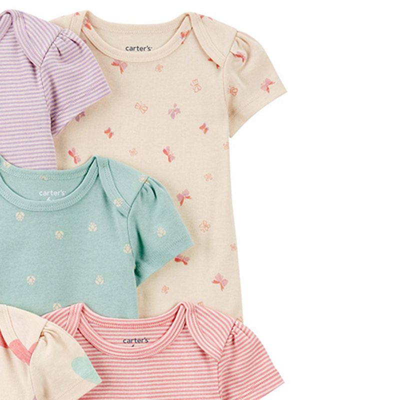 Set-de-5-mamelucos-multicolor-con-estampado-para-bebe-niña