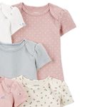 Set-de-5-mamelucos-multicolor-con-estampado-para-bebe-niña