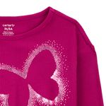 Blusa-rosada-con-estampado-de-mariposas-para-niña