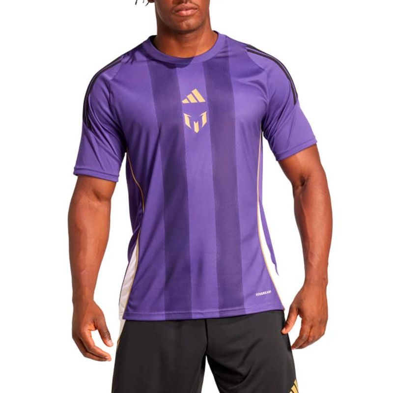 Camiseta morada adidas on sale