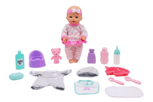 Dream Collection Set de Juego de Muñeca Bebé 12"
