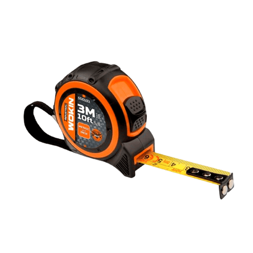 Cinta metrica contra impacto 8m x 1" uso industrial