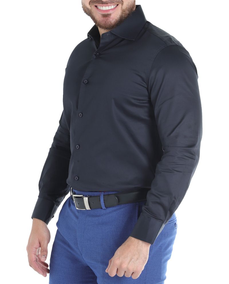 104744146-Camisa-de-vestir-Zanetti-Blue-dark-navy-solida-para-hombre