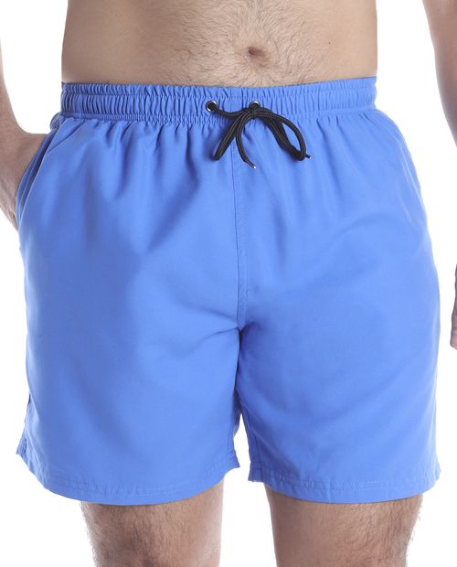 Calzoneta de baño Orange azul sólida para hombre
