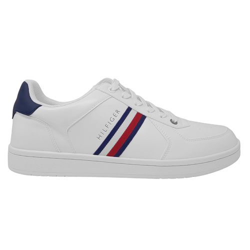 Zapato deportivo casual Tommy Hilfiger blanco para hombre