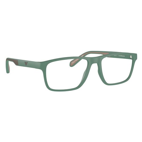 Aro completo cuadrado Emporio Armani acetato para hombre