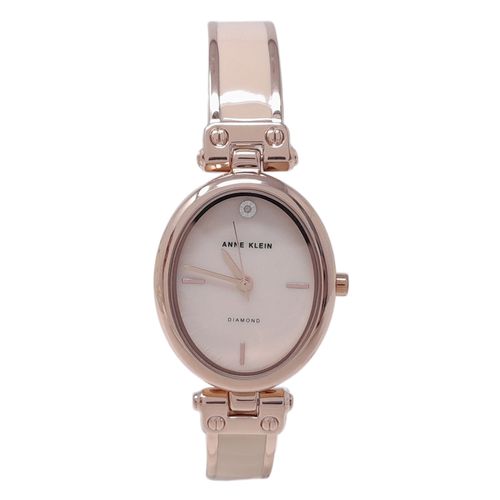 Reloj Anne Klein análogo metálico bicolor para mujer