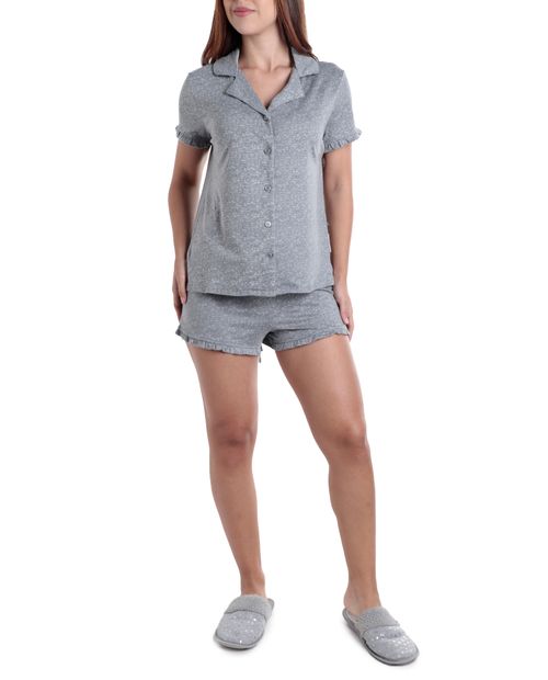 Pijama con short Thalia para mujer