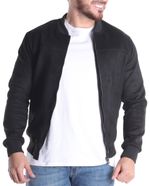 104719021-Chaqueta-bomber-Denim---Flower-negra-gamuza-con-textura-para-hombre