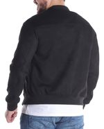 104719021-Chaqueta-bomber-Denim---Flower-negra-gamuza-con-textura-para-hombre