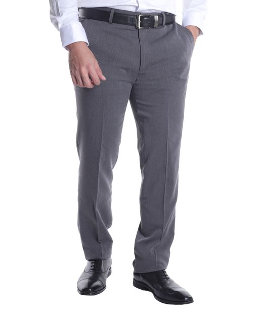 Pantalón formal Unexpected gris heather para hombre