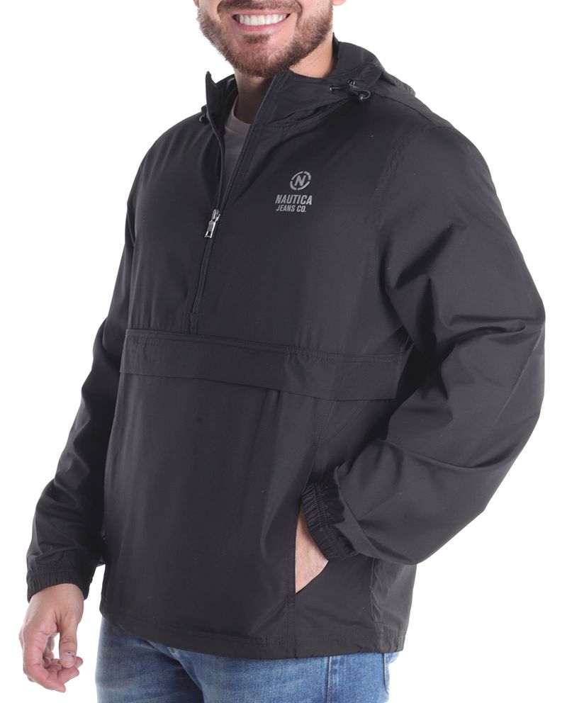 104771381-Chaqueta-impermeable-Nautica-Jeans-Co.-negra-solida-para-hombre