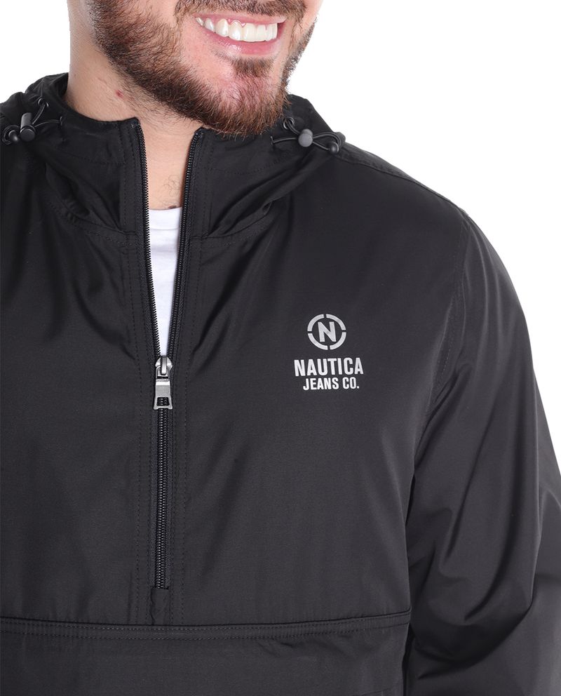 104771381-Chaqueta-impermeable-Nautica-Jeans-Co.-negra-solida-para-hombre