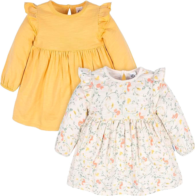 104732064-Set-de-2-vestidos-bicolor-con-estampado-de-flores-para-bebe-niña