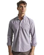 104782692-1-Camisa-oxford-PuroEGO-custom-fit-morada-lila-solida-para-hombre