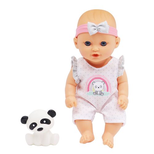 Dream Collection Muñeca Bebe 25.4 cm Chorros de Agua Incluye Mascota