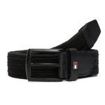 104778280-Cinturon-casual-Tommy-Hilfiger-negro-trenzado-para-hombre