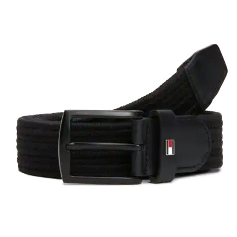 104778280-Cinturon-casual-Tommy-Hilfiger-negro-trenzado-para-hombre