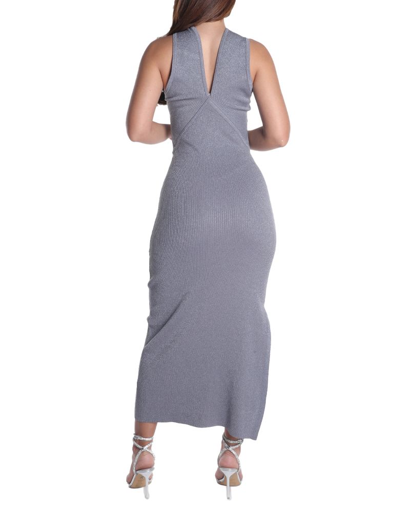 104612591-Vestido-Unexpected-midi-gris-sin-mangas-para-mujer