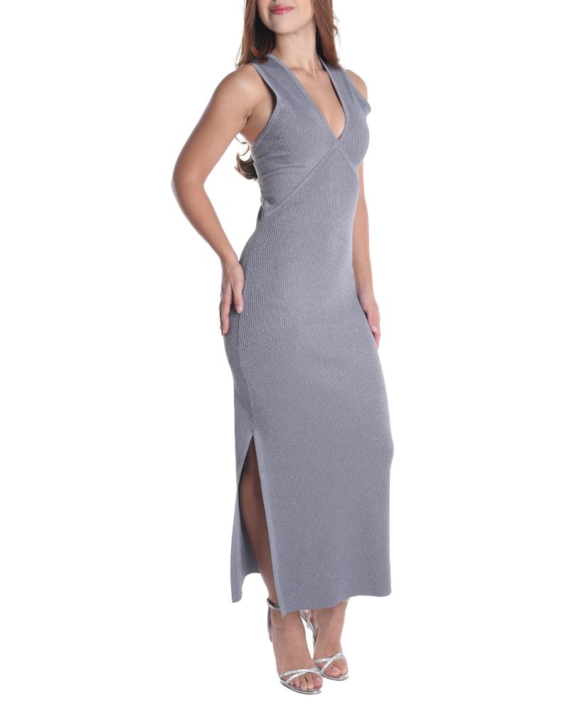 104612591-Vestido-Unexpected-midi-gris-sin-mangas-para-mujer