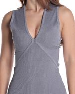 104612591-Vestido-Unexpected-midi-gris-sin-mangas-para-mujer