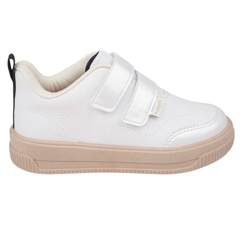 Zapato deportivo casual Pampili blanco para niña