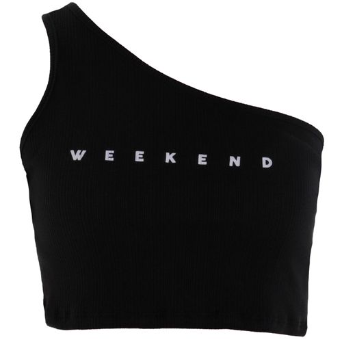 Blusa negra con estampado para niña