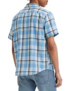 104791109-Camisa-casual-Levi-s-regular-fit-celeste-cuadriculada-para-hombre