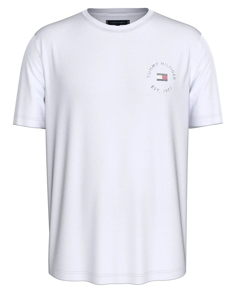 104794054-Camiseta-casual-Tommy-Hilfiger-blanca-con-logo-circular-para-hombre