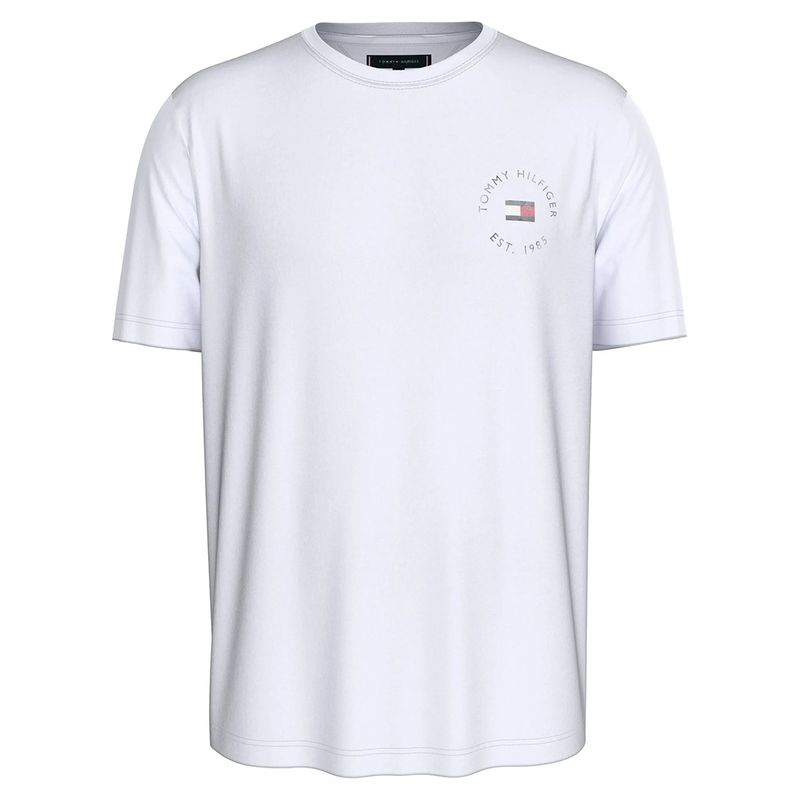 Camisa Blanca Camisas Marca Tommy Para Hombre Camiseta Casual
